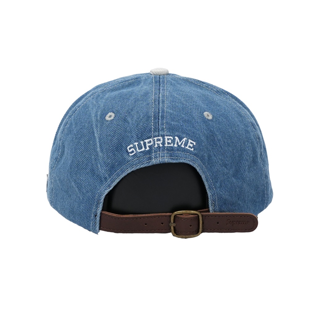 帽子 Supreme.WashedDenim.S.Logo.Cap! Jual Supreme 2 Tone S Logo 6 Panel Washed Denim Cap | Shopee Indonesia
