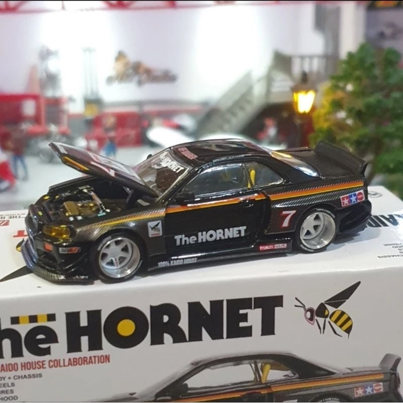 Jual Mini GT kaido house nissan skyline GTR R34 the hornet tamiya LB ...
