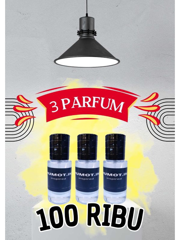 Jual HUMOT.IN INSPIRED PARFUM 100RB DAPAT 3 BOTOL @20ML PERBOTOL (AROMA ...
