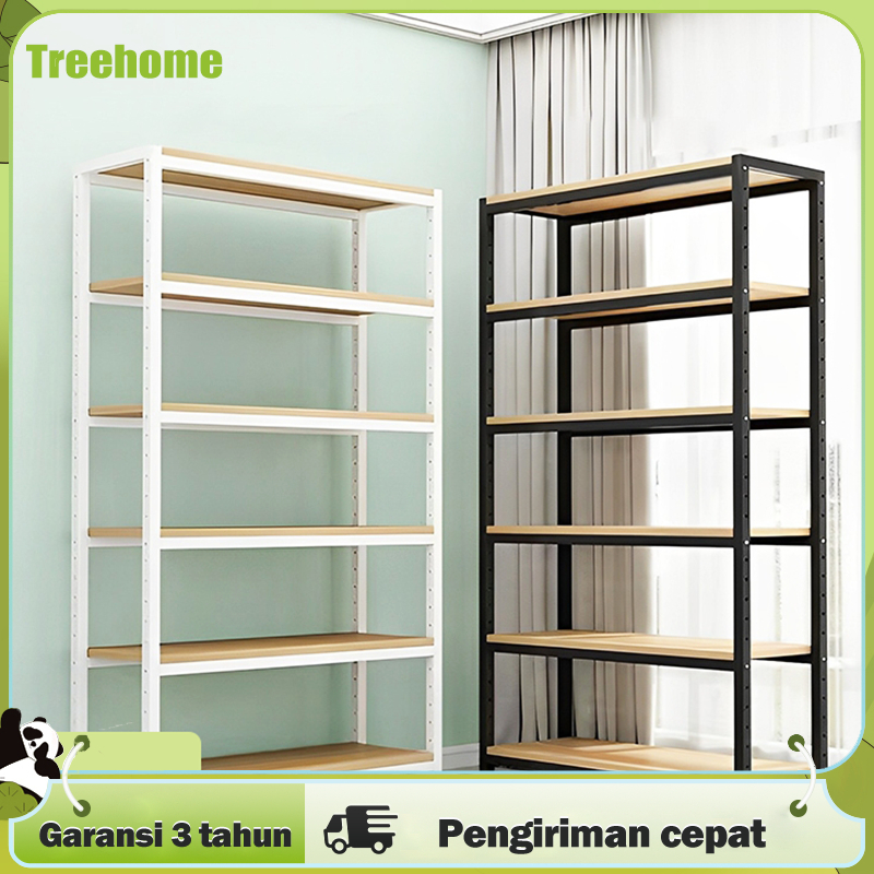 Jual Rak / rak besi / rak besi siku 5 susun (tahan 500 kg) | Shopee ...