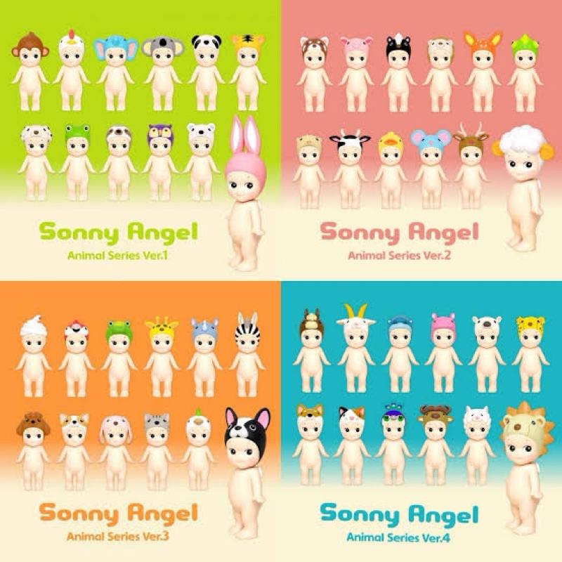 Jual [COD] SONNY ANGEL ANIMAL VERSION 3 / VERSION 2 / VERSION 1 BNF ...