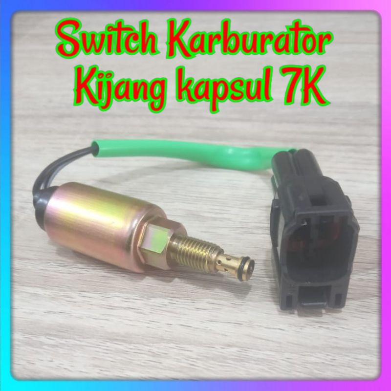 Jual SWITCH KARBURATOR / SWITCH LANGSAM TOYOTA KIJANG KAPSUL/7K ...