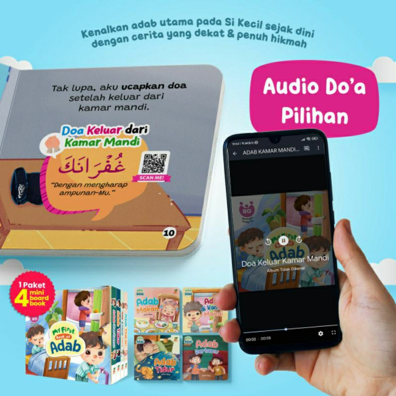 Jual ZiyadBooks - My First Book Of Adab Board Book Buku Bayi 0 bulan 3 ...