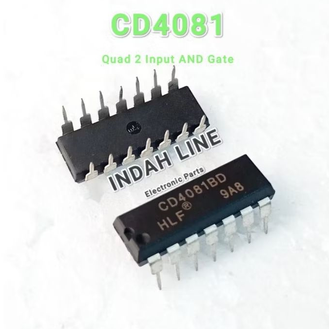 Jual IC 4081 CD4081 CD4081BE HEF4081 MC14081 14081 | Shopee Indonesia