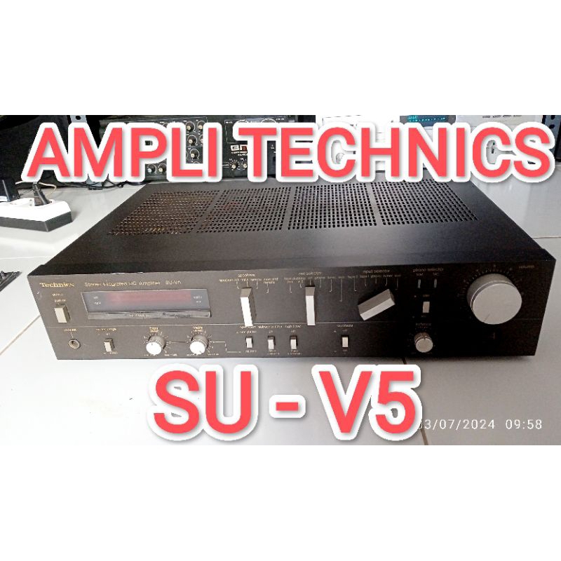 Jual AMPLIFIER TECHNICS SU-V5 - POWER TECHNICS SU-V5 - AMPLI TECHNICS ...