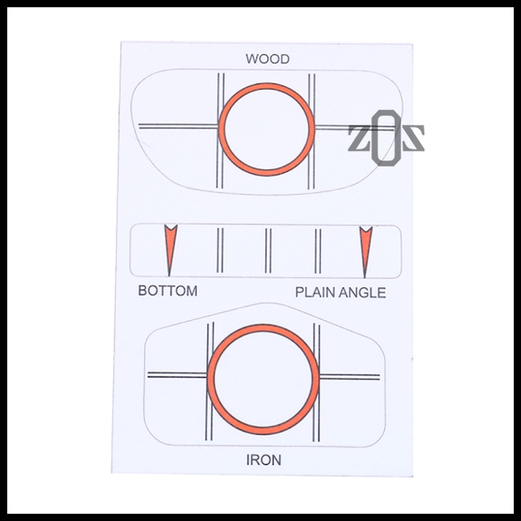 Jual Stiker Sticker Label Tape Golf Latihan Training 10 pcs | Shopee ...