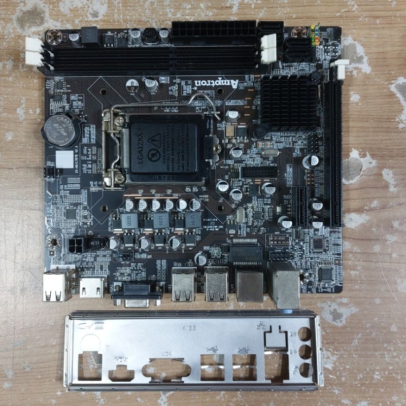 Jual Mainboard mini itx AMPTRON ZX-H61C/B75 Socket 1155 Support Gen2 ...