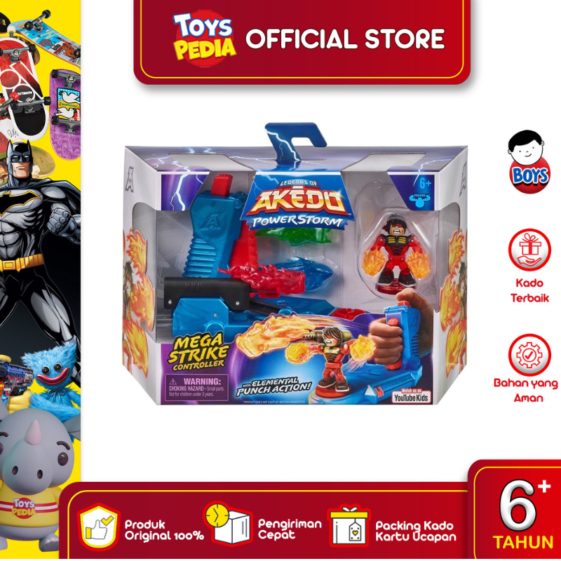 Jual Mainan Mini Battling Action Figure Legends of Akedo Powerstorm ...