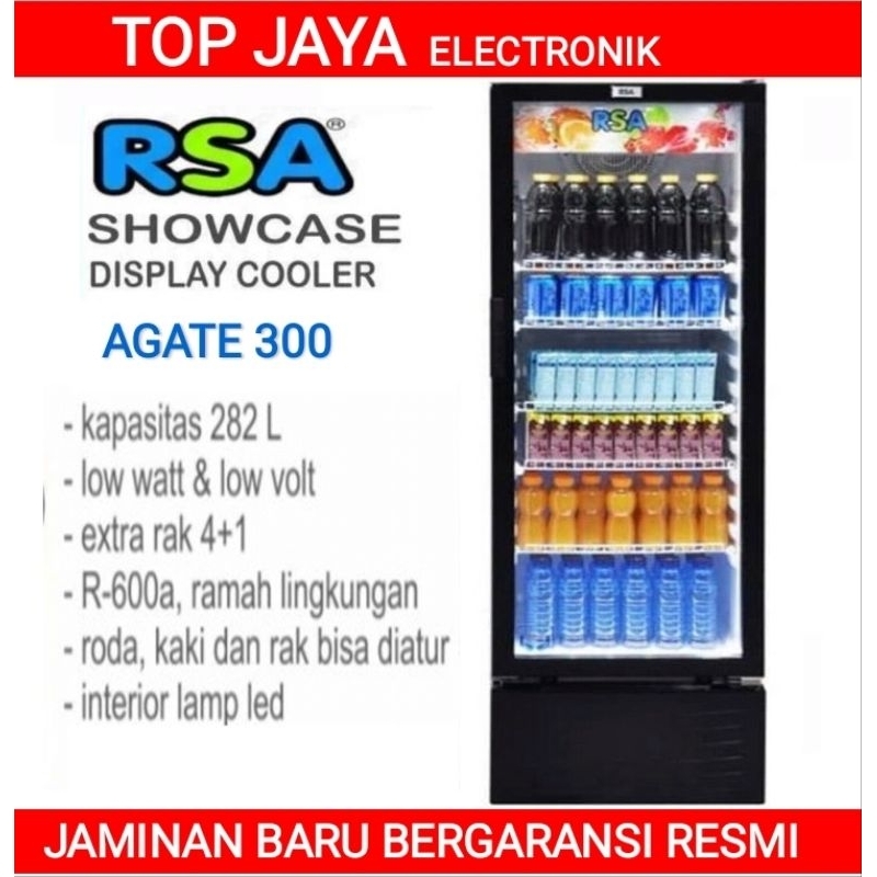 Jual SHOWCASE RSA AGATE 300 5 RAK BARU BERGARANSI RESMI | Shopee Indonesia