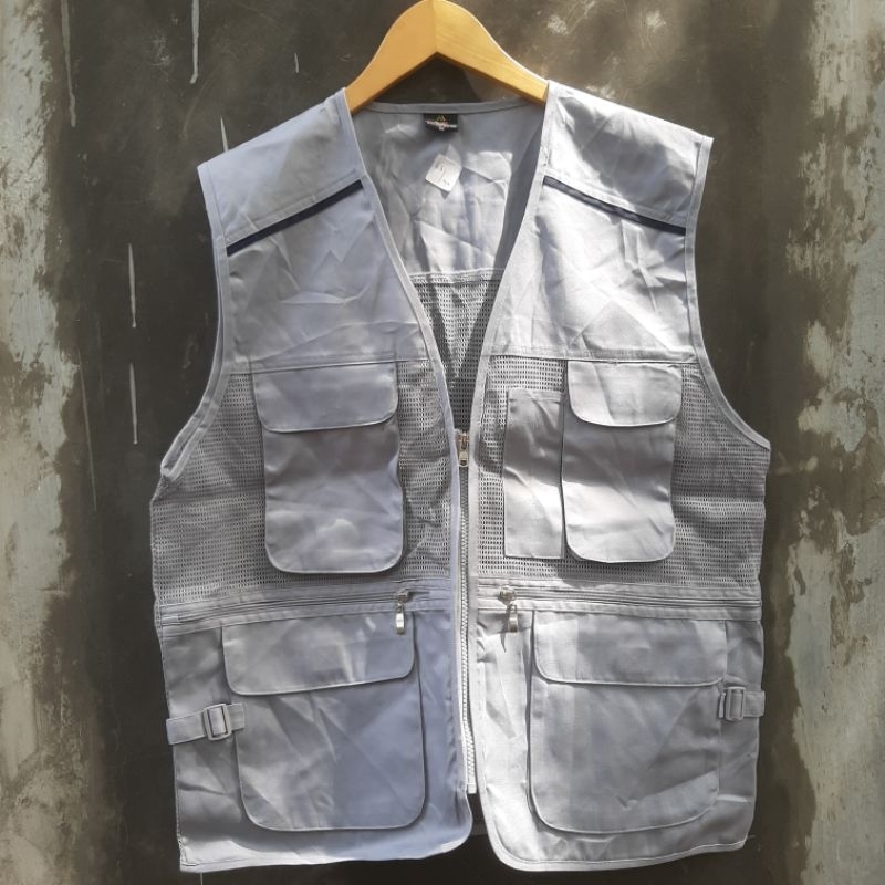 Jual ROMPI VEST TACTICAL PRIA DEWASA SIMPLE SAFETY MULTIFUNGSI OUTDOOR ...