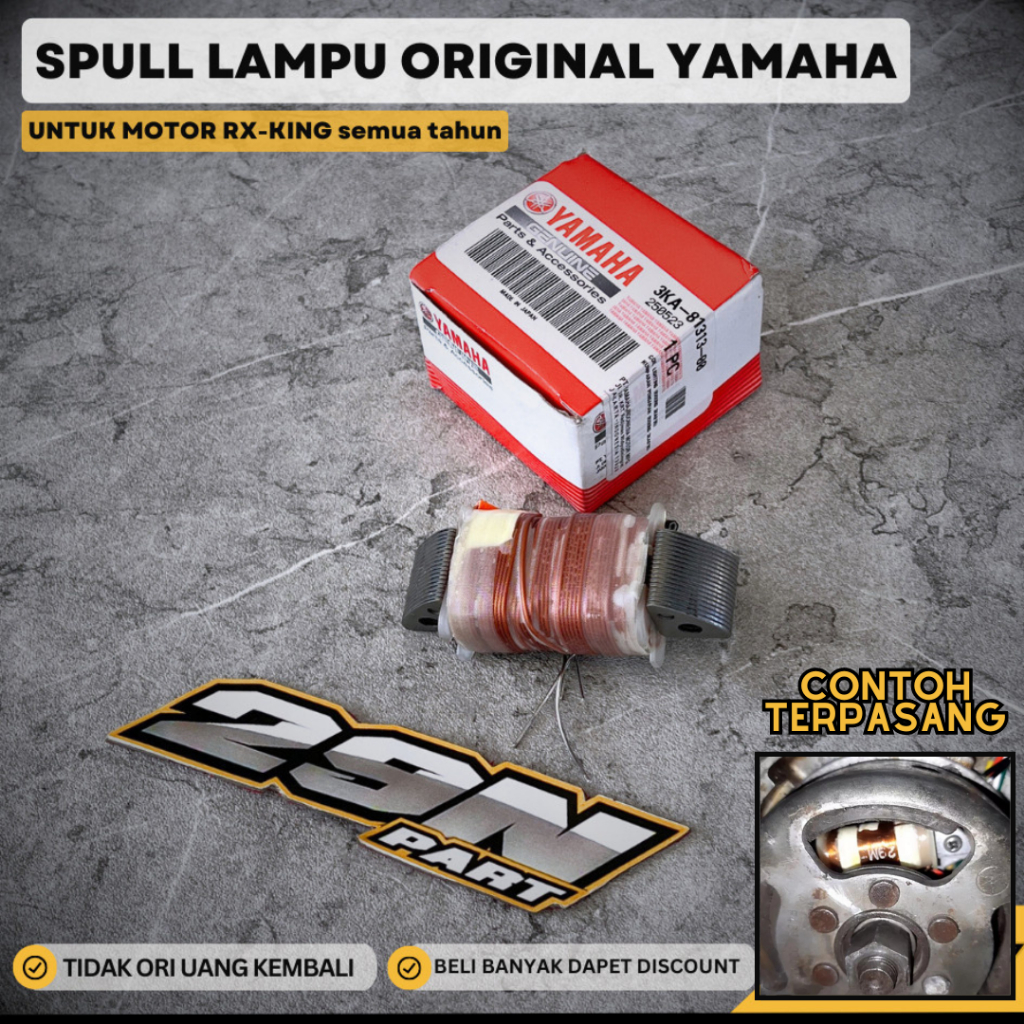 Jual SPUL SPOOL SPULL LAMPU LAMP RX KING RXK RX RXS ORIGINAL 3KA-81313 ...
