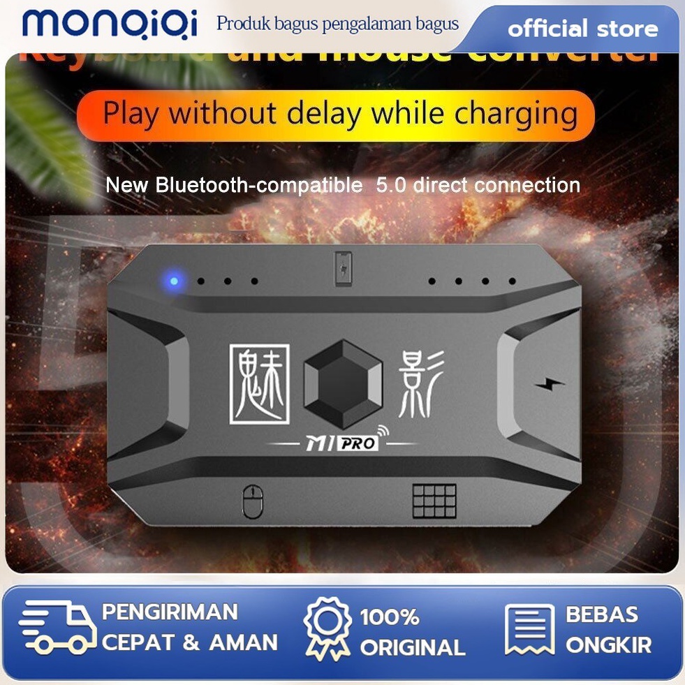 Jual Plug and Play Gamepad PUBG Mobile Controller Gaming Keyboard Mouse ...