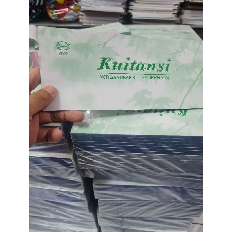 Jual KWITANSI 3 RANGKAP / KWITANSI 3 PLY / KWITANSI NCR | Shopee Indonesia