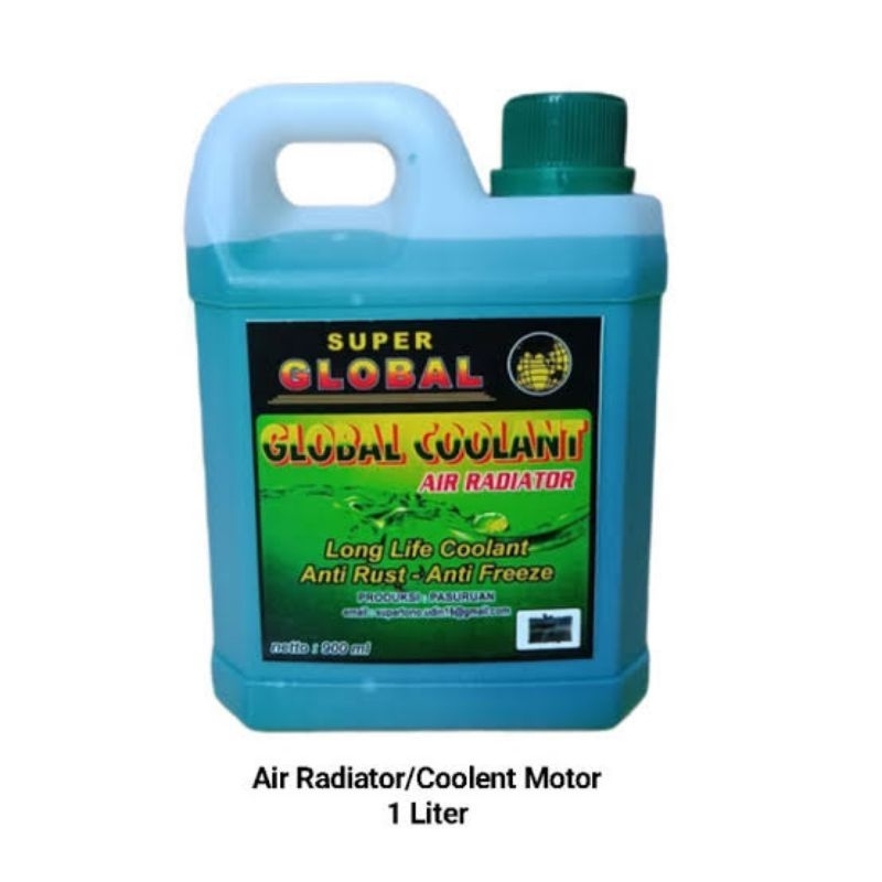 Jual Air Radiator Coolant Pendingin Motor Ori Super Global 1 Liter ...