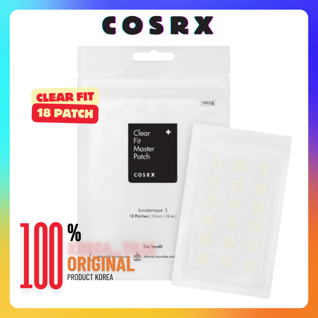 Jual COSRX READY STOCK [ EXP 2026 ] Clear Fit Master Patch (18 patches