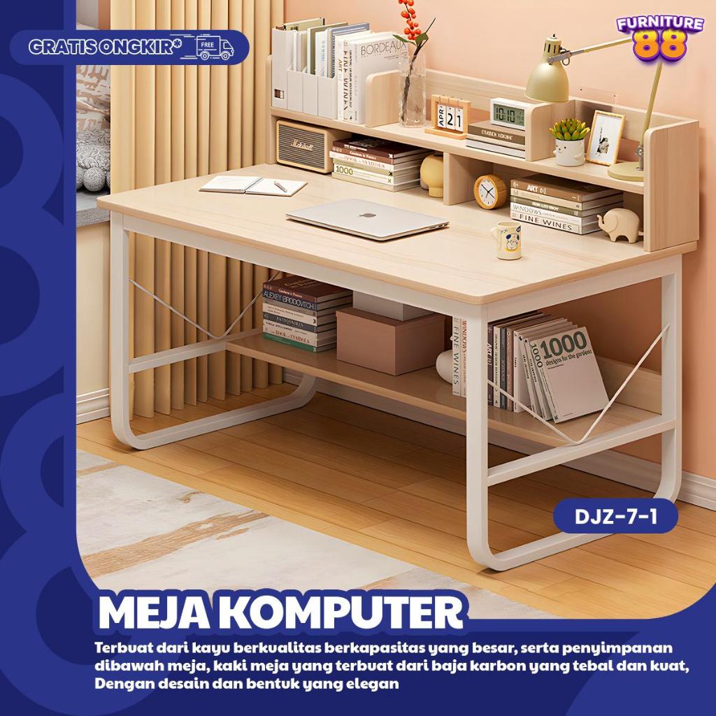 Jual Furniture88 Meja Laptop Minimalis Dengan Rangka Kaki Besi Dan 5 ...