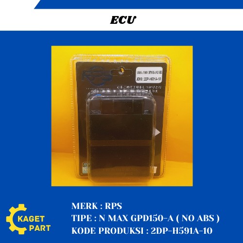 Jual ECU MERK RPS TIPE YAMAHA N MAX GPD 150-A JAPAN QUALITY | Shopee ...