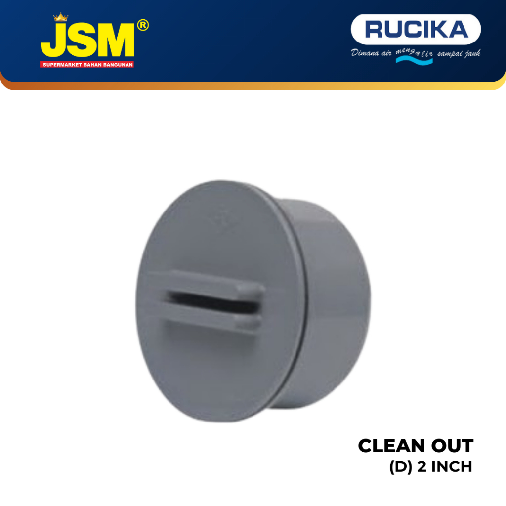 Jual RUCIKA CLEAN OUT 2 INCH (D) - JSM Supermarket Bahan Bangunan ...