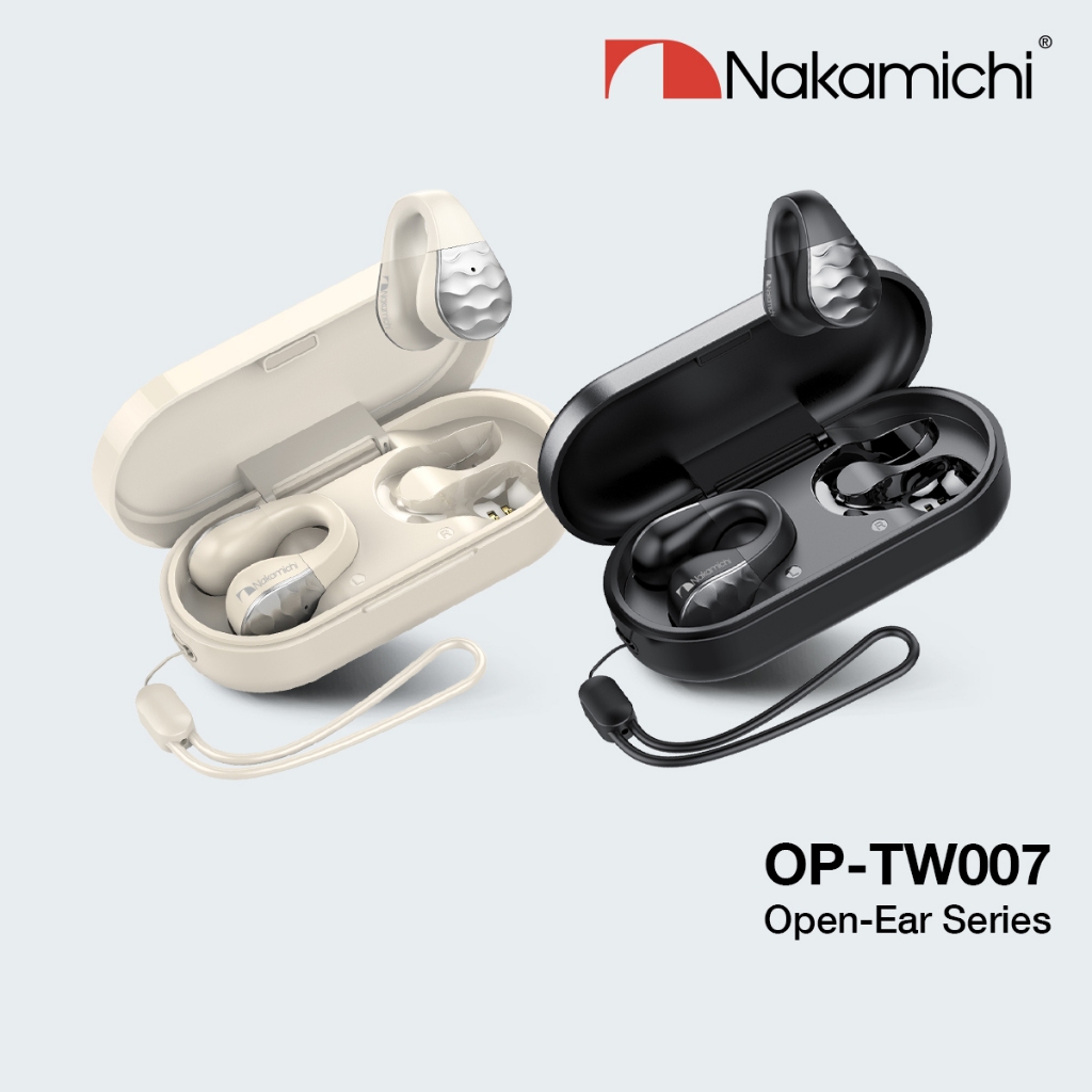 Jual Nakamichi OP-TW007 Open Ear Clip True Wireless Bluetooth Earphone ...