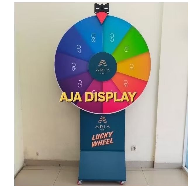 Jual RODA UNDIAN LUCKY WHEEL / WHEEL OF FORTUNE STAND PAPAN 100 - RODA ...
