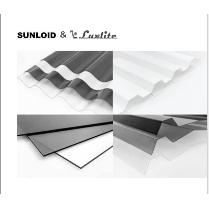 Jual Atap Polycarbonate Kanopi Garasi Rumah/Gudang/Pabrik Merk Sunloid ...
