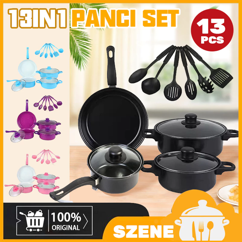 Cookware Panci Set Stainless Steel