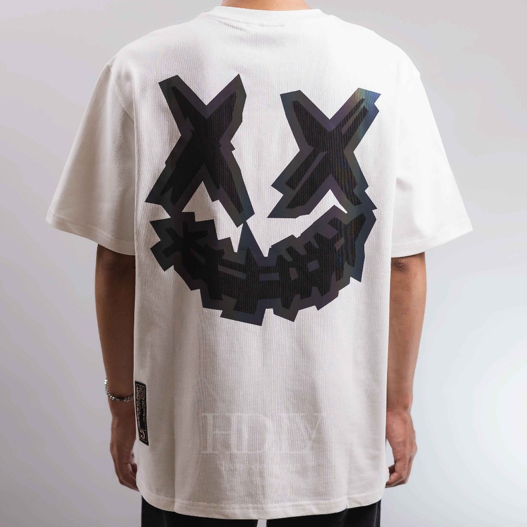Jual RIC Ricky is Clown Reflective Outline White Tee ( 100% Original ...
