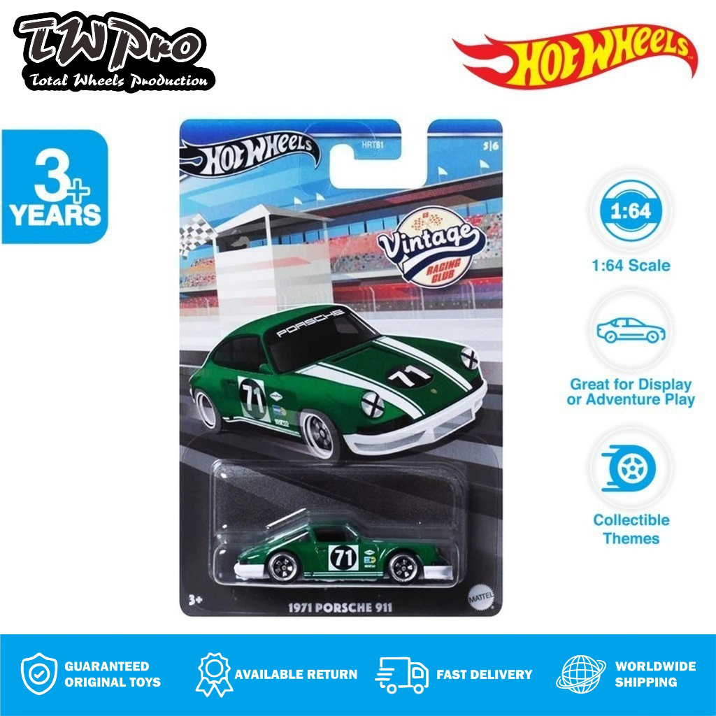 HOT WHEELS Vintage Racing Club 5'li Mix Özel Koleksiyon Araba Set Bmw