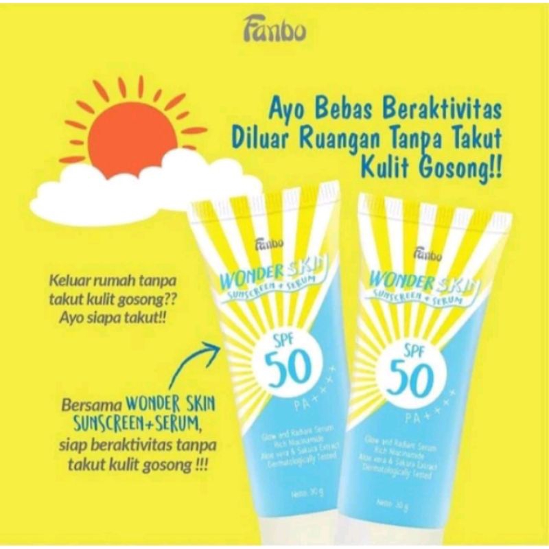 Jual Fanbo Sunscreen spf 50 pa++++ | Shopee Indonesia
