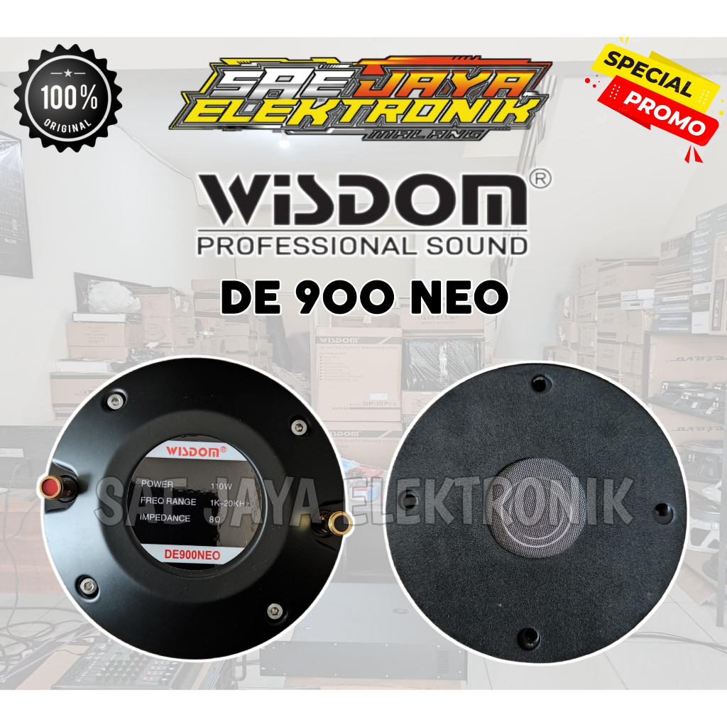 Jual TWEETER WISDOM DE900NEO DE 900 NEO ORIGINAL | Shopee Indonesia