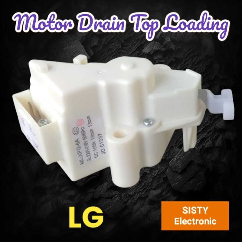 Jual Motor Drain Retractor Mesin Cuci Top Loading LG Type JD 01037 ...
