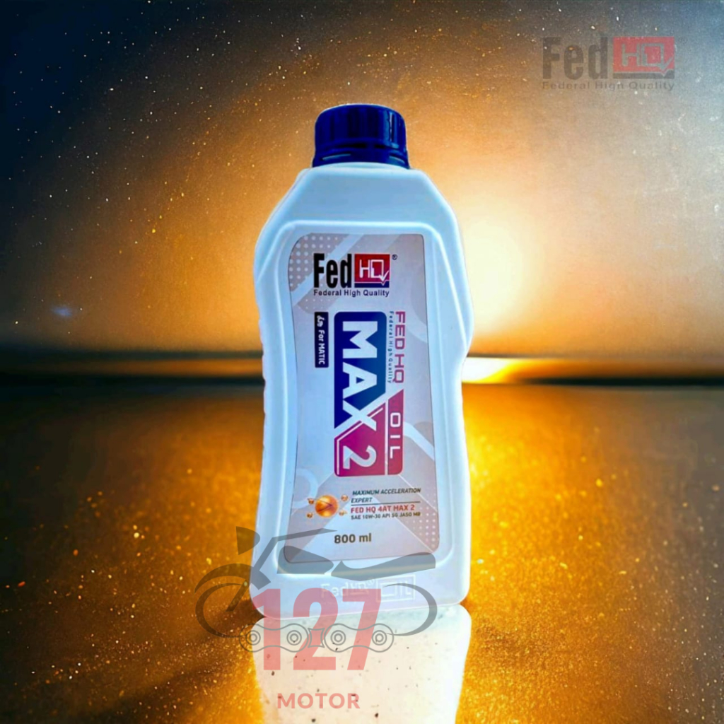 Jual Oli Motor Matic Federal Max 2 0.8L | Shopee Indonesia