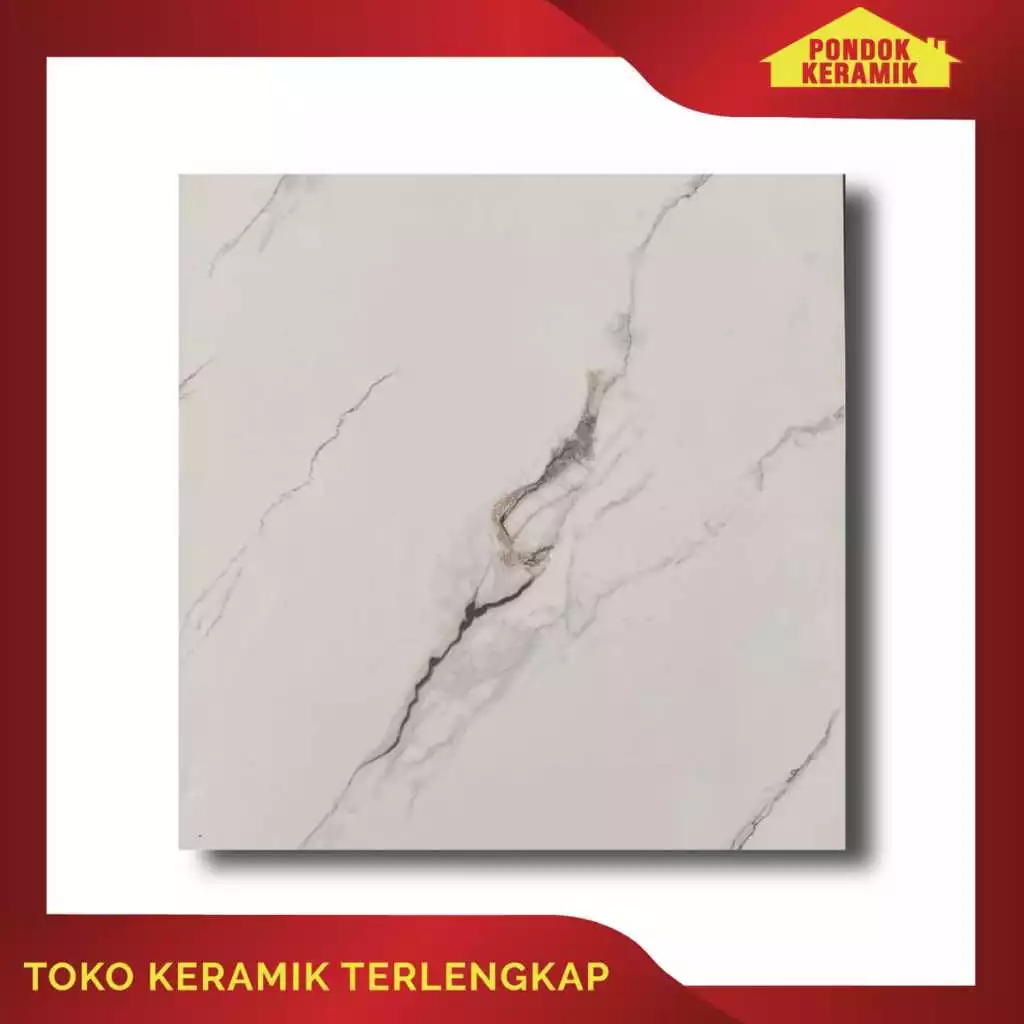 Granit Lantai Marble Glossy Ceranosa 60x60 Tipe CJ3606616 FH