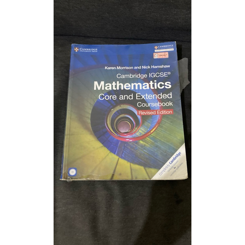 Jual Buku Cambridge IGCSE Mathematics Core and Extended Coursebook ...