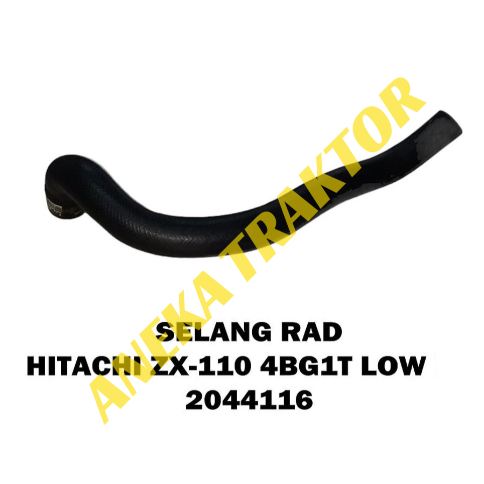 Jual SELANG HOSE RADIATOR HITACHI ZX110 4BG1T ATAS UPPER 4446034 BAWAH ...