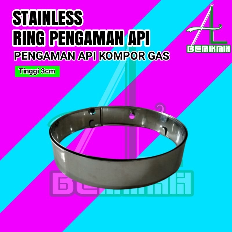 Jual Ring Anti Angin Pengaman Api Kompor Gas Stainless Original Tinggi ...