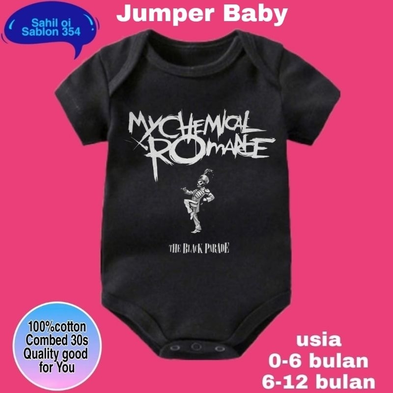 Jual JUMPER BABY MCR MY CHEMICAL ROMANCE THE BLACK PARADE IS DEAD