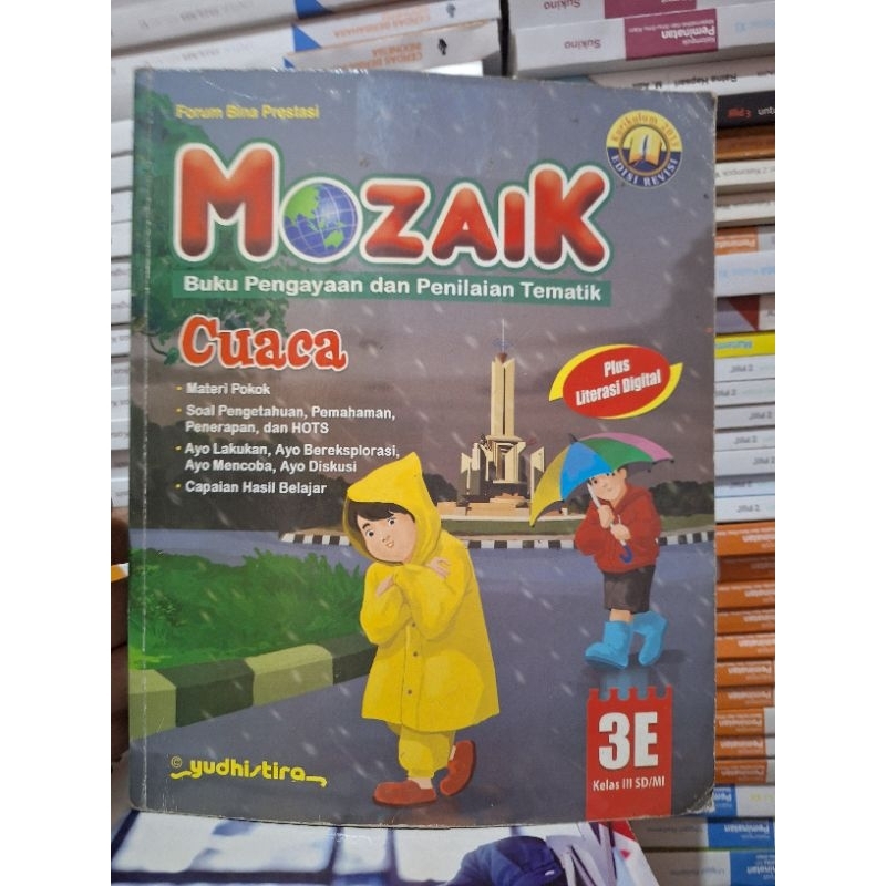 Jual buku mozaik 3A,3B,3C 3D,3E, 3E,3G,3H untuk kelas 3 III sd mi ...