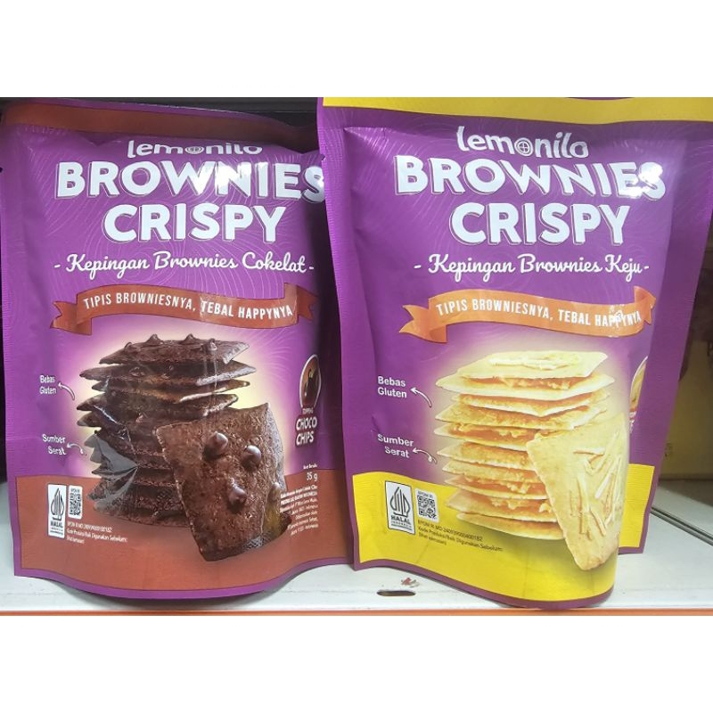 Jual lemonilo brownies crispy 35gr | Shopee Indonesia
