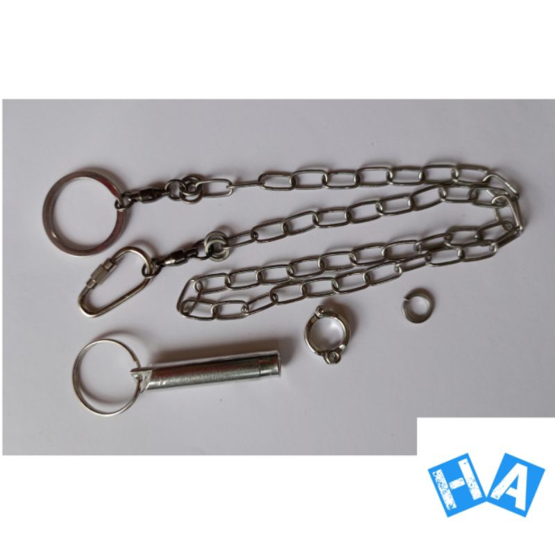 Jual RANTAI KAKI BURUNG DARI BAJA TAHAN KARAT UJUNG RING BORGOL NO.10 ...