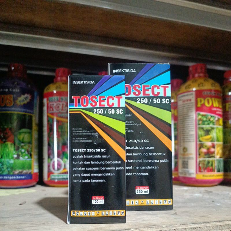 Jual Insektisida TOSECT 250/50 sc SPESIAL ULAT GRAYAK - | Shopee Indonesia