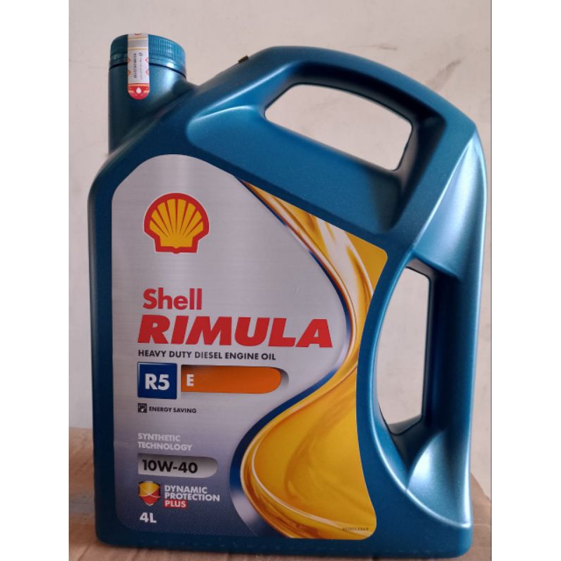 Jual OLI MESIN DIESEL SHELL RIMULA R5E SAE 10W-40 GALON 4L | Shopee ...