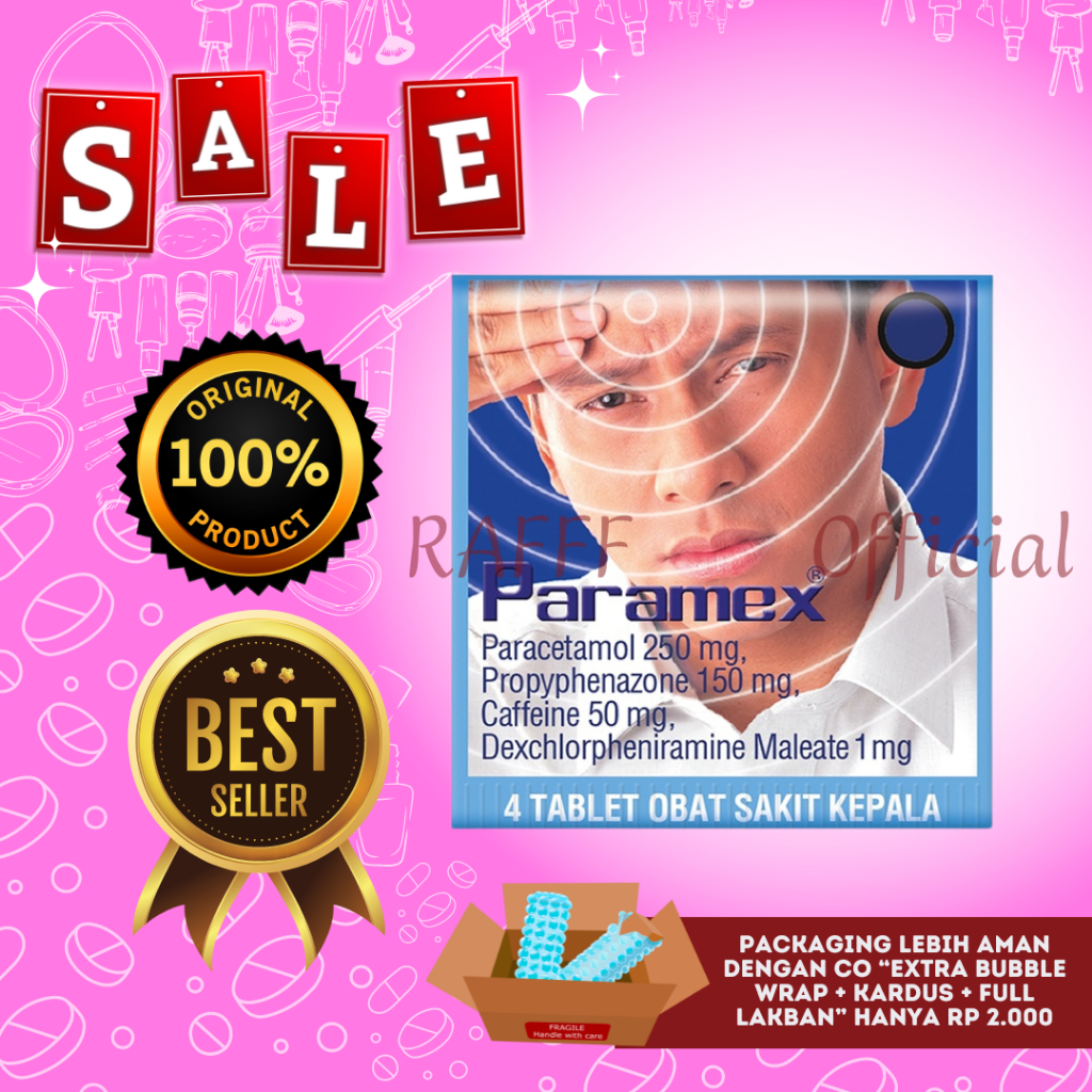 Jual Paramex (4Tablet) Shopee Indonesia