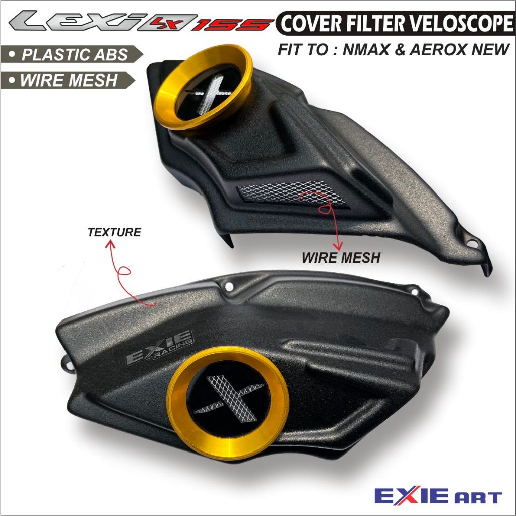 Jual Cover Filter Veloscope Yamaha Lexi 155 Nmax Neo & Aerox New ...