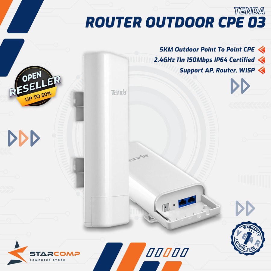 Jual Tenda O3 Point To Point CPE 5km Outdoor Wifi Extender | Shopee ...