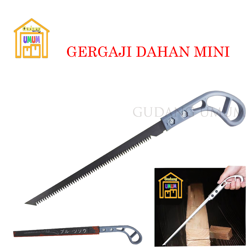 Jual Gergaji Mini Potong Dahan Lancip Gergaji Tangan Ranting Pohon Kayu ...