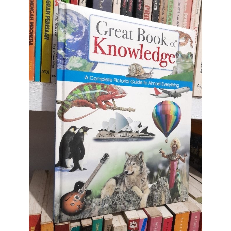 Jual GREAT BOOK OFF KNOWLEDGE A COMPLETE PICTORIAL GUIDE TO ALMOST ...