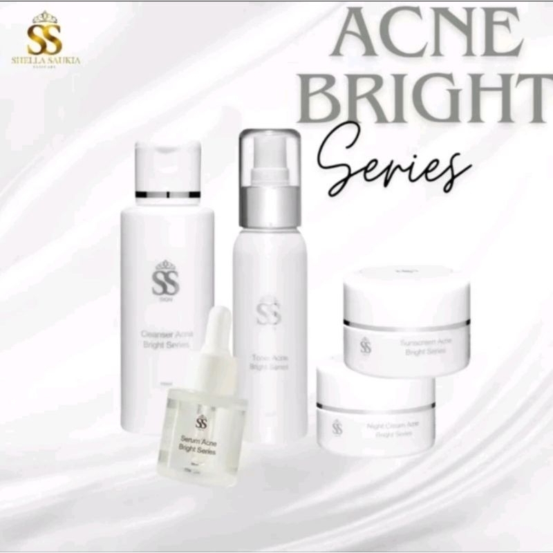 Jual SSSkin Paket Acne Bright Series By Shella Saukia Exp Sep 2026 ...
