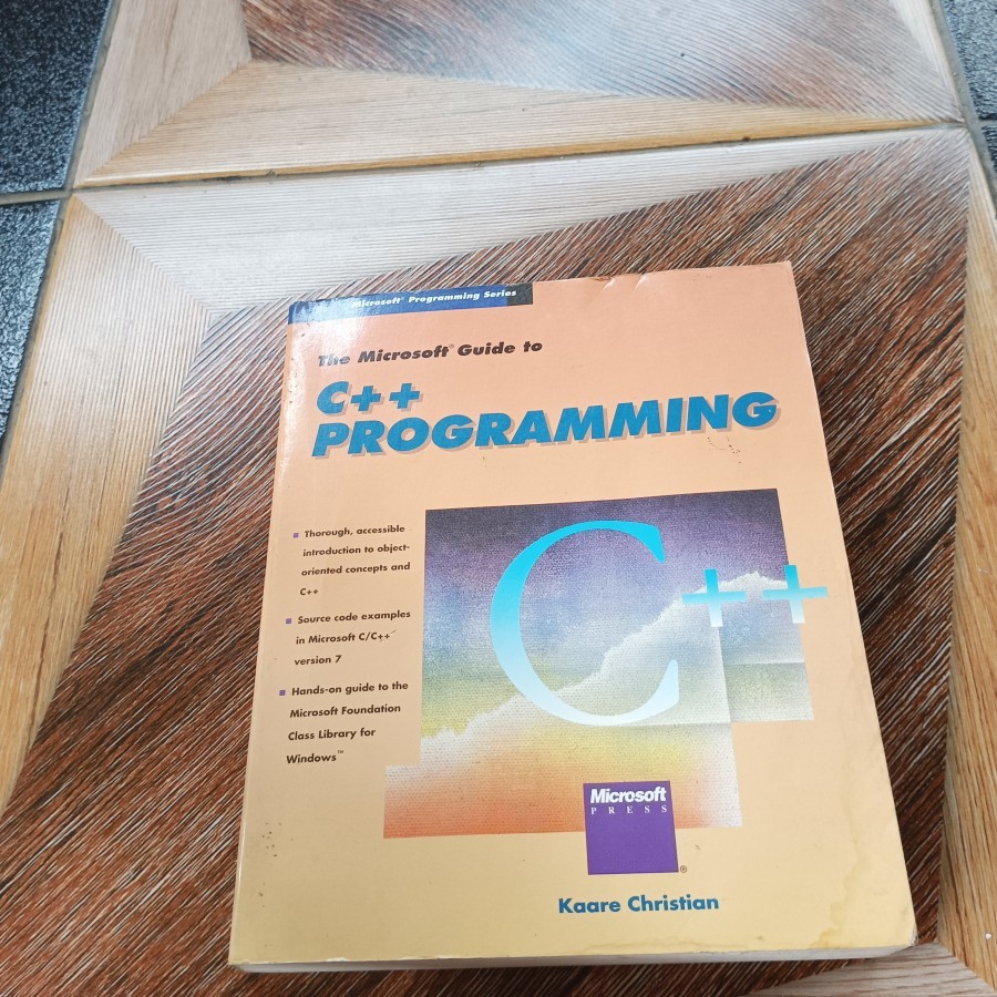 Jual Buku The Microsoft Guide to C++ Programming | Shopee Indonesia