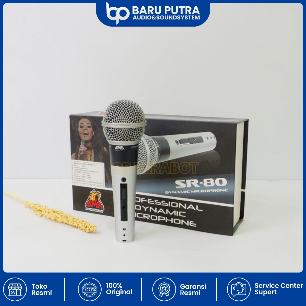 Jual Mic BMA SR-80 / Professional Dynamic Microphone SR 80 | Shopee ...